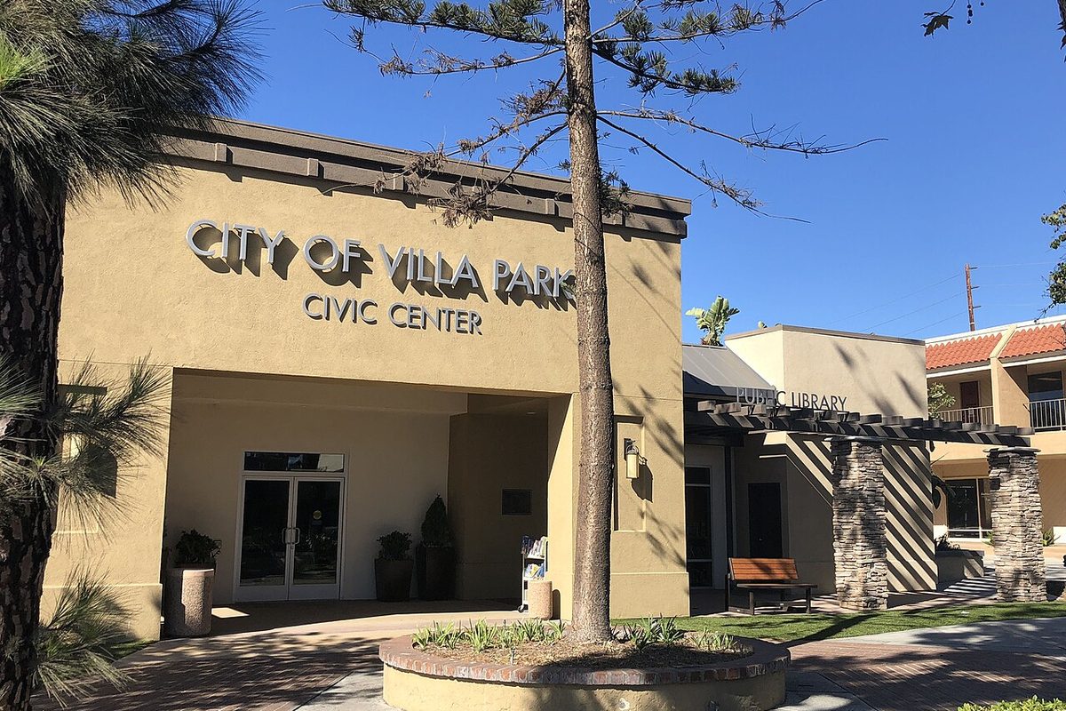 City of Villa Park Civic Center building in Villa Park, California