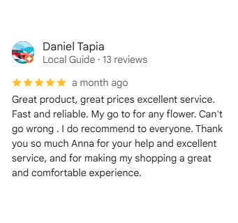 Customer review from Daniel T.