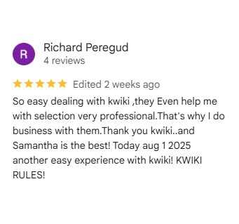 Customer review from Richard P.